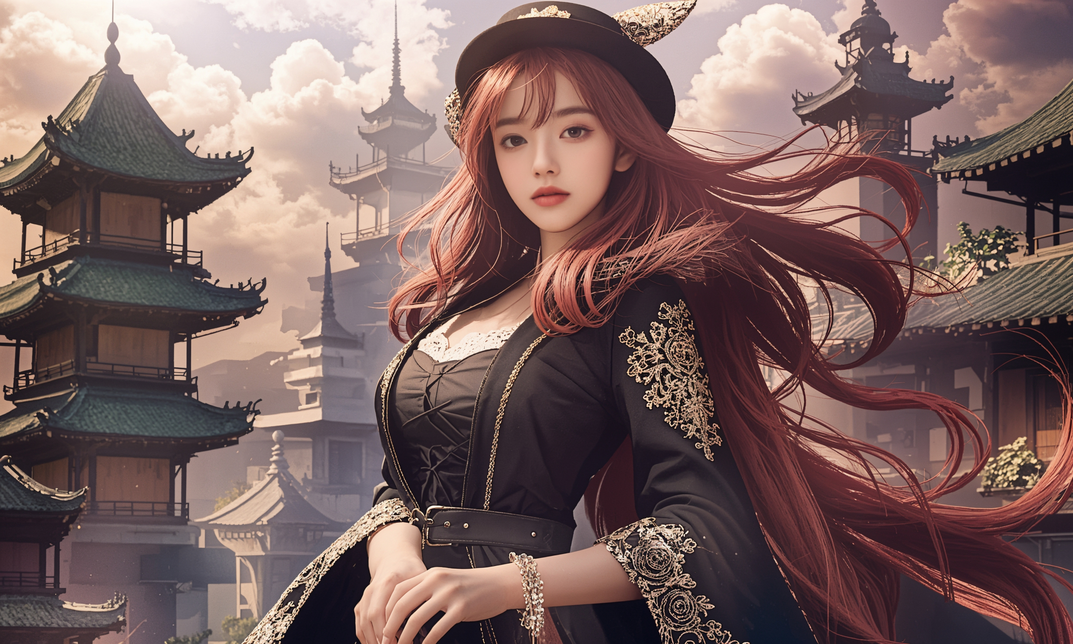 海外校友子女探访玉虚宫 感受武当文化